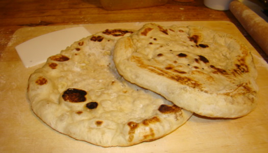 Homemade Naan