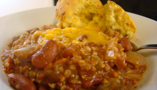 Vegetarian Chili with Bulgar
