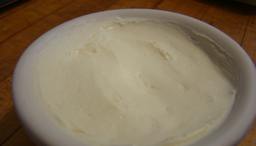 Butter in your food processor!