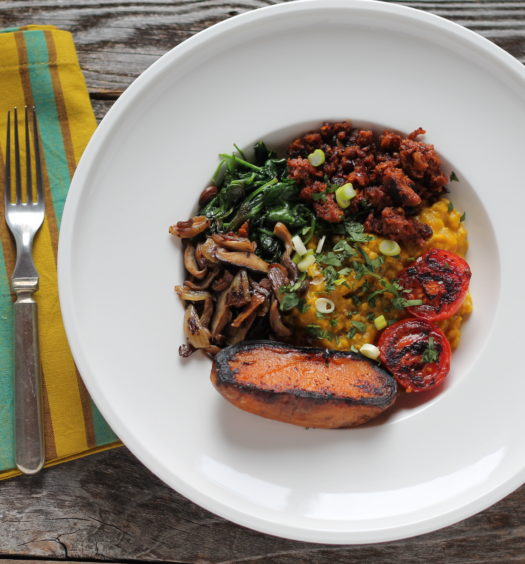 Savory Vegan Oatmeal