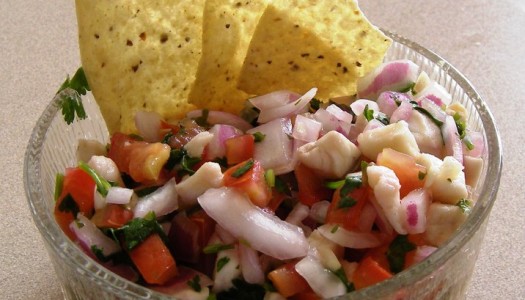 Walleye ceviche